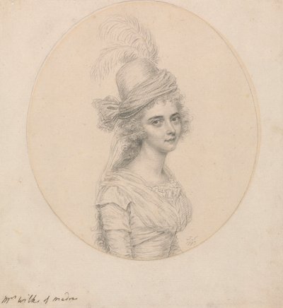 Portrait de Mme Wilks de Madras - John Smart