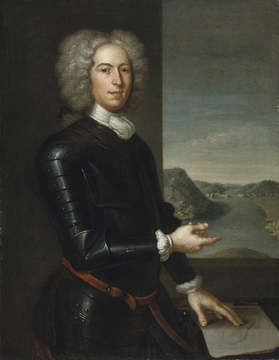 Portrait du major général Paul Mascarene, 1729 - John Smibert