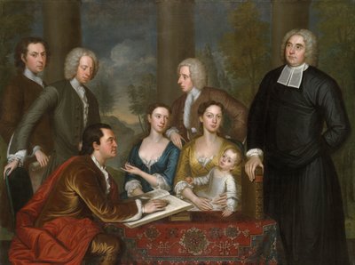 Le Groupe des Bermudes (Doyen Berkeley et son entourage) - John Smibert