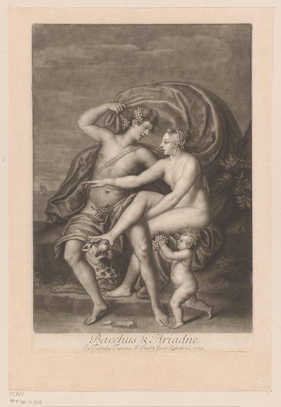 Bacchus trouve Ariane à Naxos - John Smith