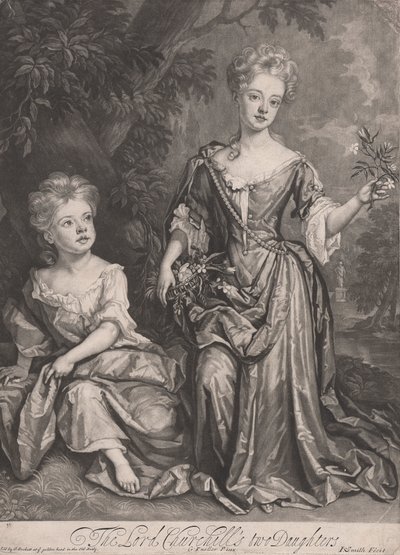Henrietta et Anne Churchill - John Smith