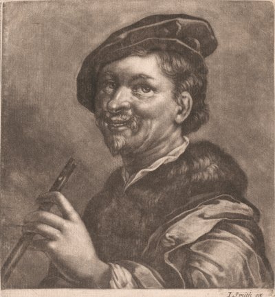 Homme jouant de la flûte - John Smith