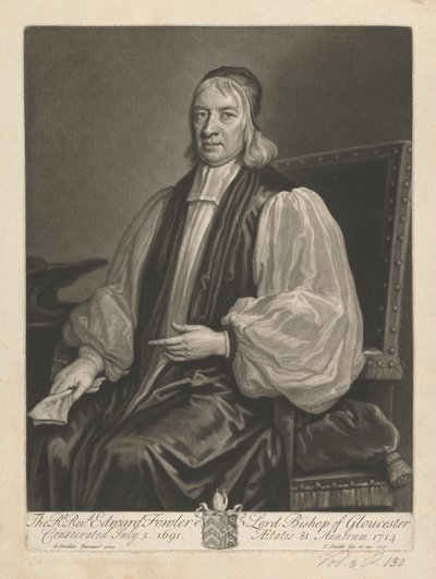 Révérend Edward Fowler, Lord Évêque de Gloucester - John Smith