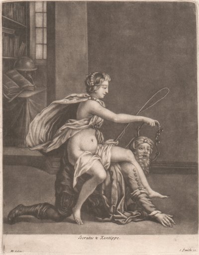Socrate et Xanthippe - John Smith