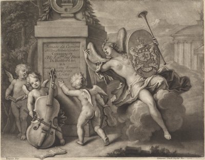 Page de titre de Sonate da Camera - John Smith
