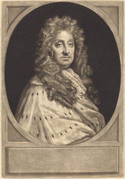 John Hay, Comte de Tweeddale [épreuve] - John Smith after Sir Godfrey Kneller