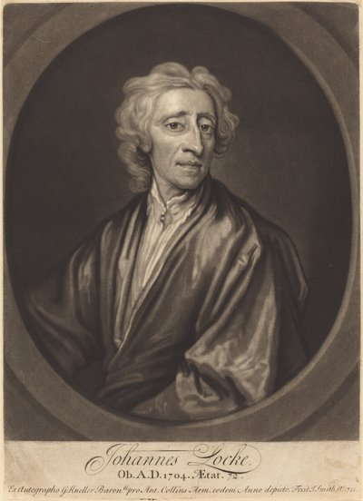 John Locke - John Smith after Sir Godfrey Kneller
