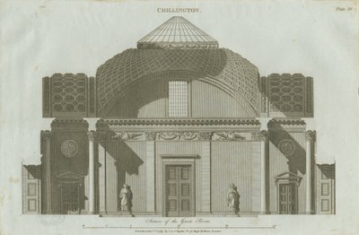 Chillington Hall : gravure - John Soane