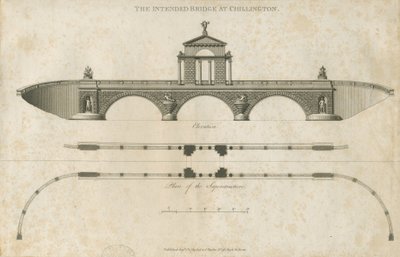 Chillington Park - Pont Proposé - John Soane