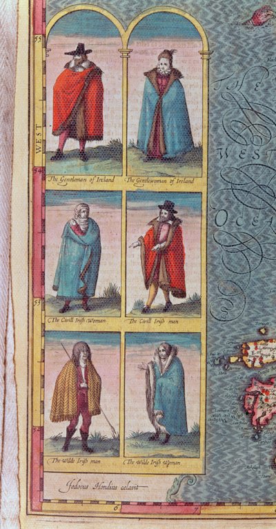 Types irlandais, détail de Le Royaume d