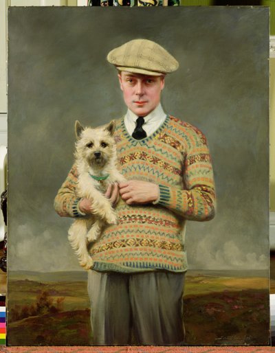 Portrait de SAR le Prince de Galles - John St. Helier Lander