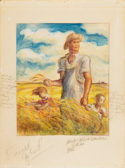 Notre bonne terre - John Steuart Curry