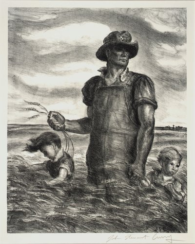 Notre bonne terre - John Steuart Curry