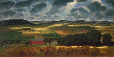 Paysage du Wisconsin - John Steuart Curry