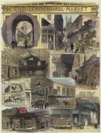 Ancien marché de Leadenhall - John Sulman