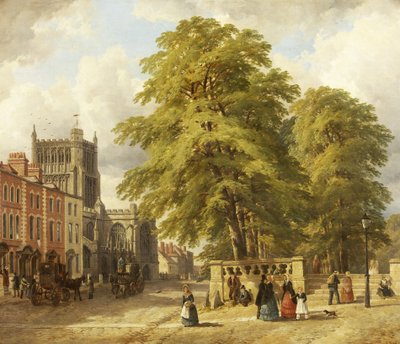 Vue de College Green - John Syer