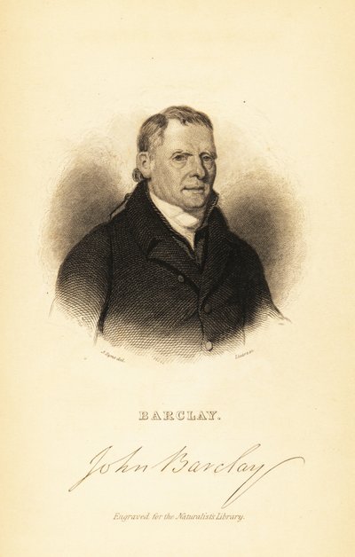 Portrait de John Barclay, anatomiste comparatif écossais - John Syme