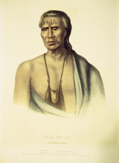 Portrait de Lap-pa-win-soe, 1837 - John T. Bowen