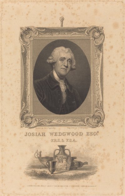 Josiah Wedgewood, Esq. - John Taylor Wedgwood after Sir Joshua Reynolds