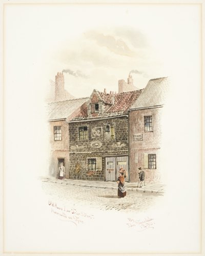 Vieille maison Low Friar Street, Newcastle upon Tyne - John Teasdale