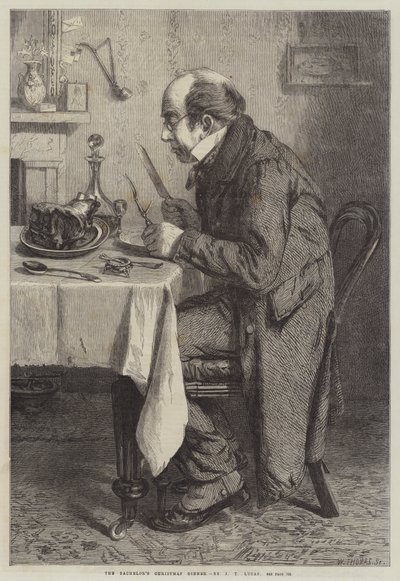 Le dîner de Noël du célibataire - John Templeton Lucas