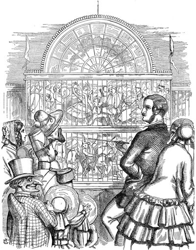 Albert 1819-1861, prince consort de la reine Victoria, à la Grande Exposition, 1851 - John Tenniel