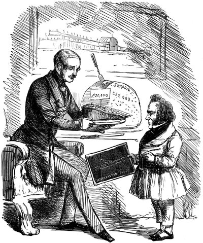 Albert, Prince Consort de la Reine Victoria, et Joseph Paxton, 1851 - John Tenniel