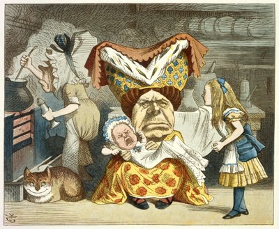 Alice et la Duchesse - John Tenniel