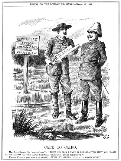 Du Cap au Caire, 1899 - John Tenniel