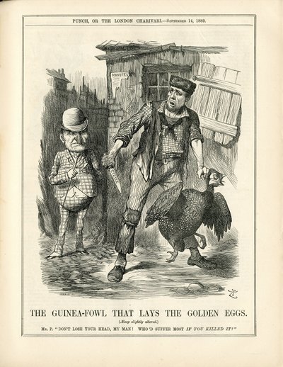 Illustration de John Tenniel (1820-1914) dans Punch - John Tenniel