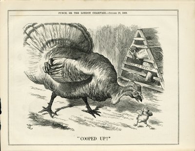 Illustration de John Tenniel (1820-1914) dans Punch - John Tenniel
