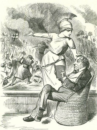 Neutralité en difficulté : Benjamin Disraeli, Premier ministre conservateur britannique, refusant d