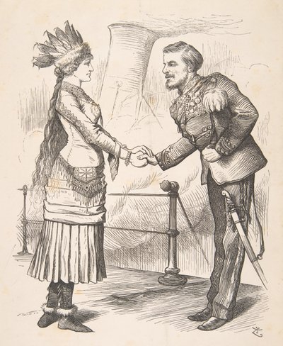 Les meilleurs amis doivent se séparer, Punch, 28 septembre 1878 - John Tenniel
