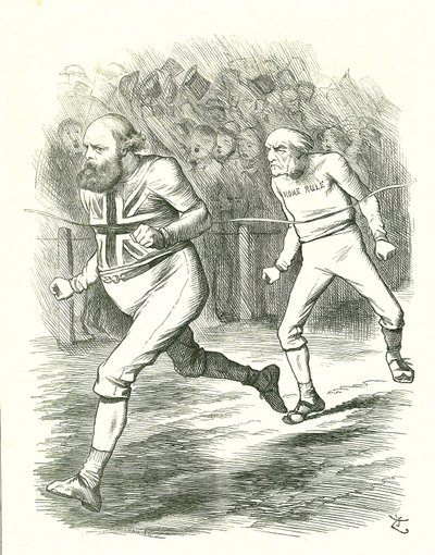 La Fin : Élections générales de 1886. Gladstone (libéral) s