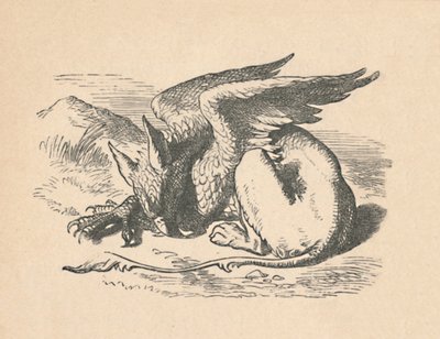 Le Griffon endormi au soleil, 1889 - John Tenniel