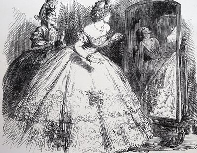 La dame hantée - John Tenniel