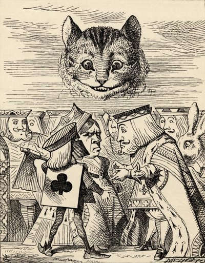 Le Roi de Cœur discutant avec le Bourreau, de 