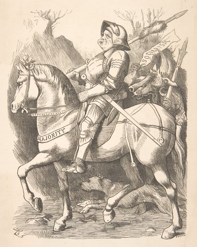 Le Chevalier et son Compagnon Punch, 5 mars 1887, 1887 - John Tenniel