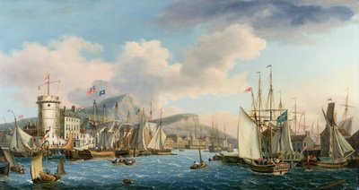 Port de Leith, 1825 - John Thomas Serres