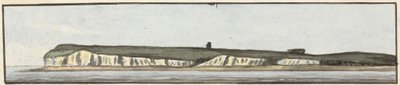 Le North Foreland (un des trois dessins sur un montage) - John Thomas Serres