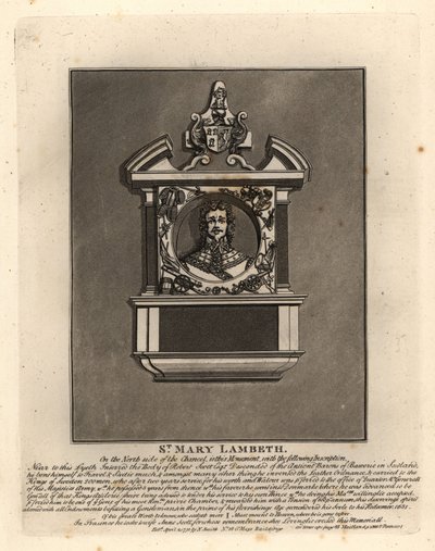 Effigie funéraire de Robert Scott, officier de l