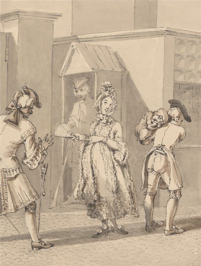 Hogarth portant l