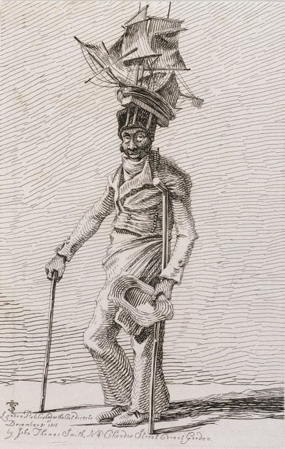 Joseph Johnson, de Etchings of Remarkable Beggars, Itinerant Traders and Other Persons..., 1815 - John Thomas after Smith