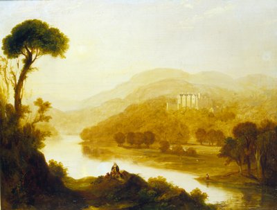 Abbotsford, la maison de Sir Walter Scott, 1828 - John Thomson