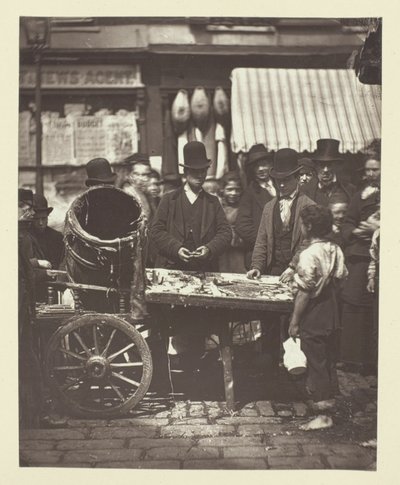 Poisson bon marché de St. Giles - John Thomson