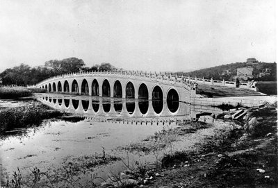 Chine, pont, vers 1870 - John Thomson