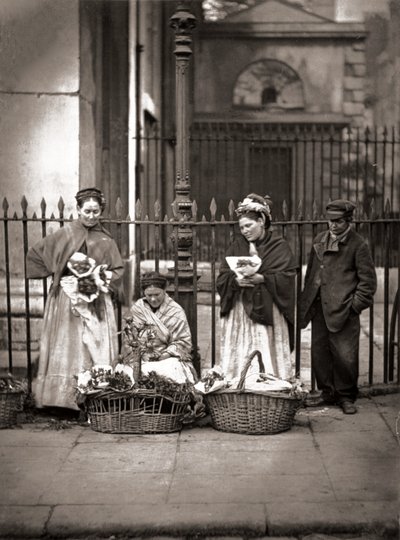 La marchande de fleurs de Covent Garden, de 
