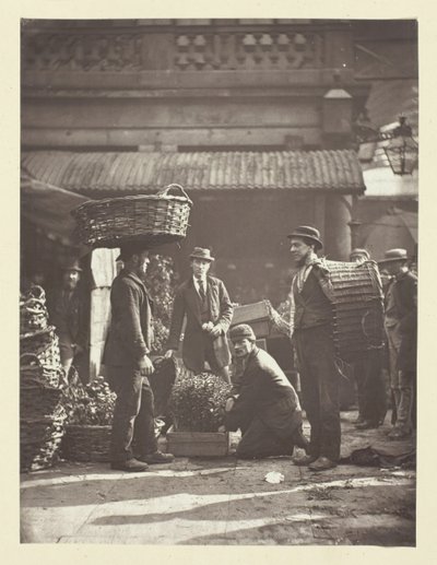 Travailleurs de Covent Garden, 1881 - John Thomson