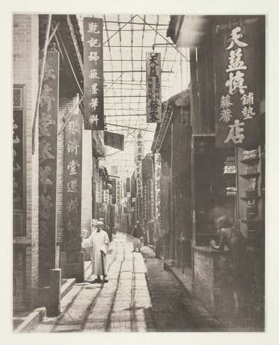 Rue Physic, Canton, vers 1868 - John Thomson