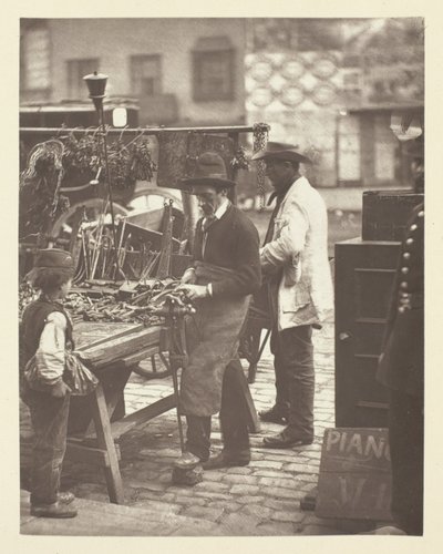 Le serrurier de rue - John Thomson